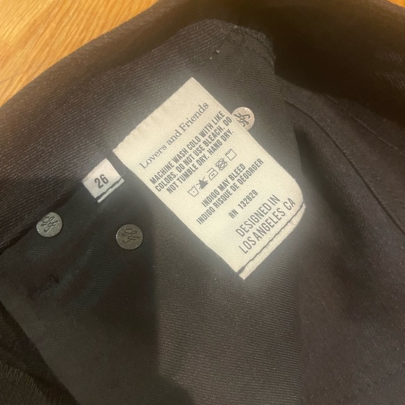 Lovers + Friends black and white denim. Size 26 - Picture 4 of 4